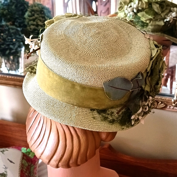 STUNNING VTG "ELIZABETH" RICH'S INC. HAT! - Picture 8 of 16